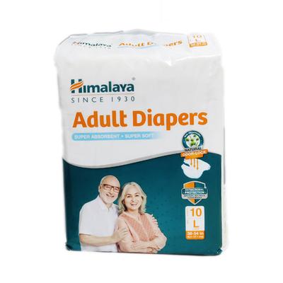 Himalaya Adult Diaper (L) 10's - Adult Diapers & Pads