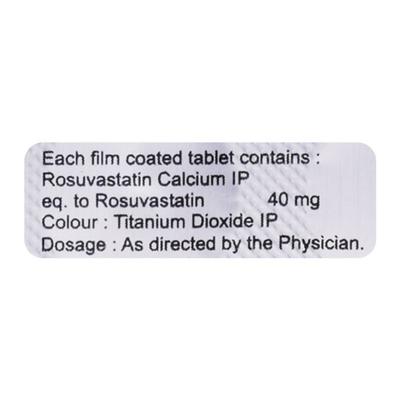 ROSUCUS 40mg Tablet 10's - High Cholesterol-Dys