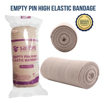 Safent Empty Pin High Elastic Bandage (10 cm X 4.5 m) - Bandages & Dressings