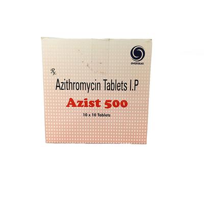 AZIST 500 Tablet 10's - Bacterial Infections-Mac