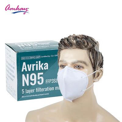 Amkay Avrika N95 5 Layer Filtration Mask 25's - Face Mask