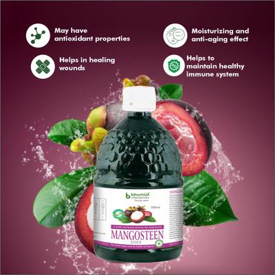 Bhumija Lifesciences Mangosteen Juice 700 ml - Ayurvedic Juices