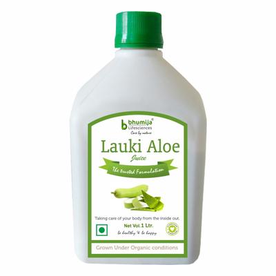 Bhumija Lifesciences Lauki Aloe Juice 1 litre - Ayurvedic Juices