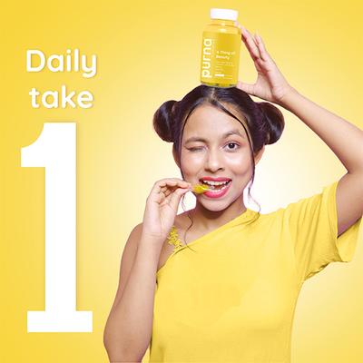 Purna Immunity Vitamin Gummies - Lemon Flavour 30's - Vitamin C