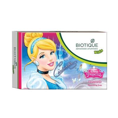 Biotique Kids Disney Almond Nourishing Soap - Princess Cinderella 75 gm - Soaps