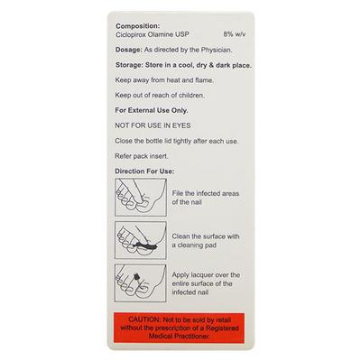 CICO 8% Nail Lacquer 5ml - Fungal Infections-Taa