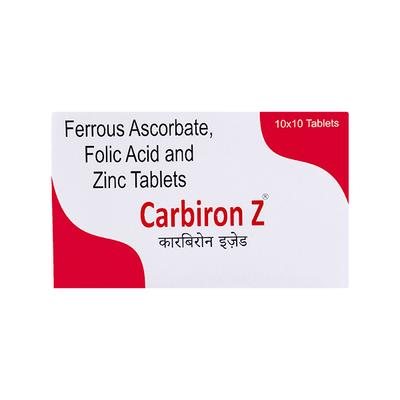 CARBIRON Z Capsule 10's - Supplements-Vam