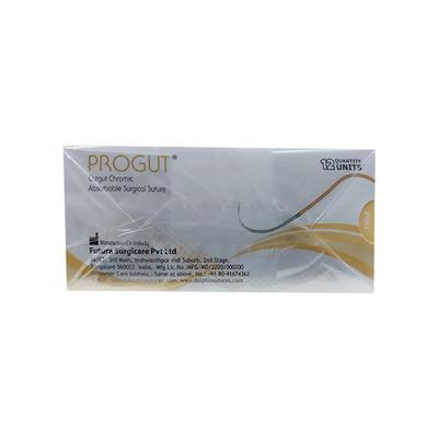 Dolphin Progut Catgut Chromic Suture (FS 5048) (4-0) (76 cm) 1's - Sutures