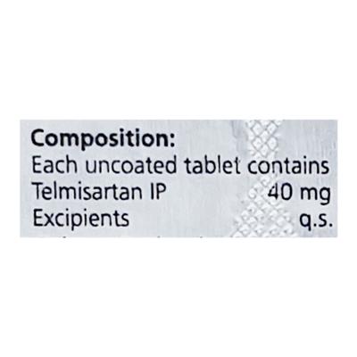 TELAID 40 Tablet 10's - Hypertension-Ang