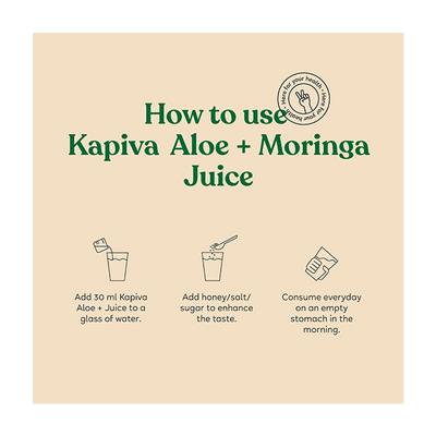 Kapiva Aloe + Moringa Juice 1 ltr - Speciality Medicines