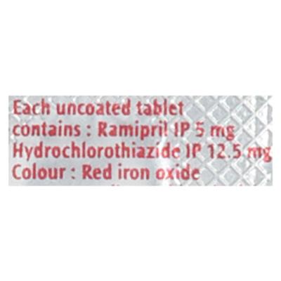 Cardace H 5mg Tablet 10'S - Hypertension-ACE