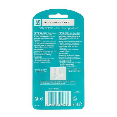 Compeed Anti Blister Stick 8 ml - Foot Creams & Lotions