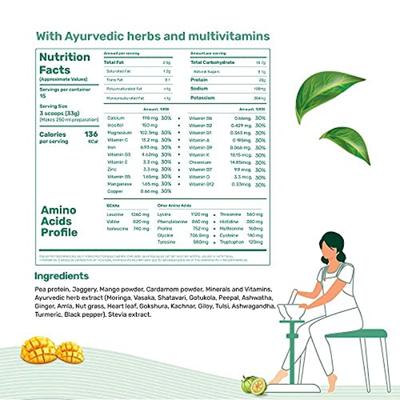 andMe Women's Protein Powder - Choco Almond 500 gm - Women Health