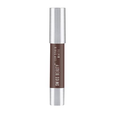 Swiss Beauty Lip Stain Matte Lipstick - (Coffee) 3.4 gm - Lipsticks