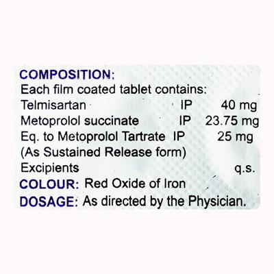 Telelak MT 25mg Tablet 10'S - Hypertension-Ang