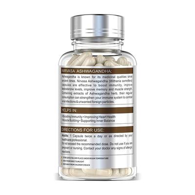 Nirvasa Ashwagandha Capsule 60's - Ashwagandha