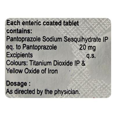 Pazom 20mg Tablet 10'S - Ulcer/Reflux/Flatulence-Aaa