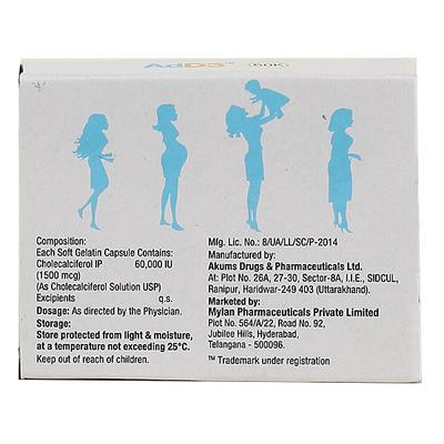 ADD3 60000 Capsule 8's - Supplements-Vit