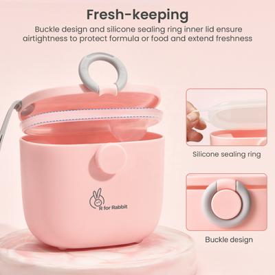 R for Rabbit First Feed Box - Pink 1's - Feeding & Nursing