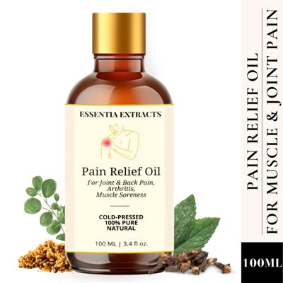 Essentia Extracts Pure Cold Pressed Pain Relief Oil 100 ml - Massage Oils