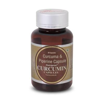 Nutrigrow Curcumin Capsule 30's - Herbal Dietary Supplement