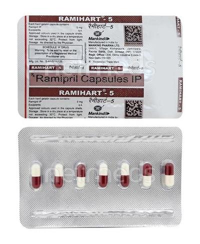 Ramihart 5mg Capsule 7'S - Hypertension-ACE