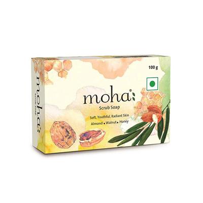 Moha Scrub Soap 100 gm (Buy 1 Get 1 Free) - Soaps