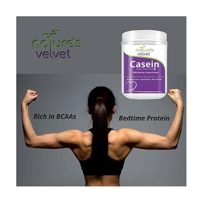 Natures Velvet 100% Casein Protein Powder 300 gm - Health Products