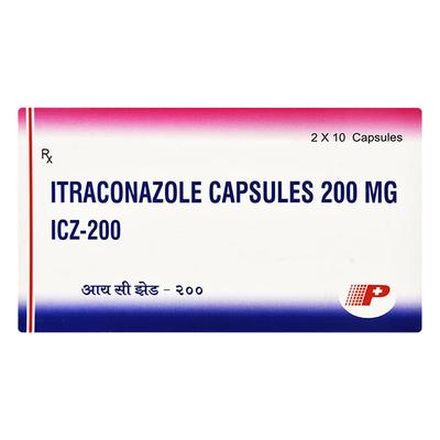 ICZ 200 Capsule 10's - Fungal Infections-Anf
