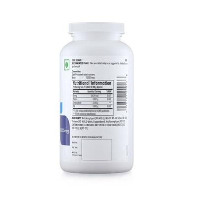 GNC Biotin 10000 mcg Tablet 90's - Hair & Skin