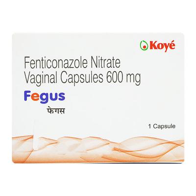 FEGUS 600 Vaginal Capsule 1's - Fungal Infections-Anf