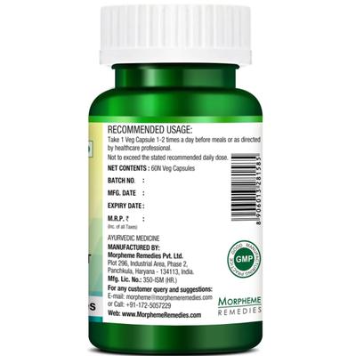 Morpheme Remedies Garcinia Triphala - 500mg Extract 60's - Herbal Dietary Supplement
