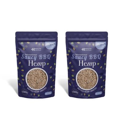 Health Horizons International Saucy BBQ Roasted Hemp Seeds (Pack of 2 x 100 gm) 1's - Nutritional Bars