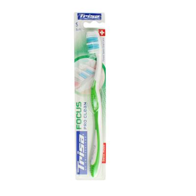 Trisa Focus Pro Clean Soft Toothbrush 1's - Baby Oral Care