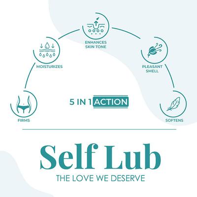 Self Lub Yum Bum Cream 100 gm - Lotions & Creams