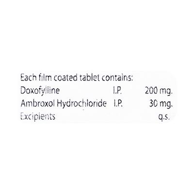 DOXOLL 200 Tablet 10's - Asthma/COPD-Ast