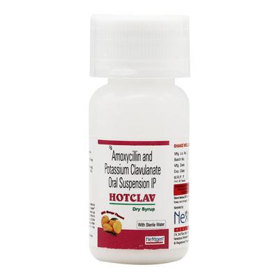 HOTCLAV MANGO FLAVOUR Dry Syrup 30ml - Bacterial Infections-Pen