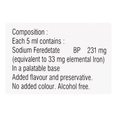 Vegefer Syrup 150ml - Iron Supplement/Anaemia-Vma