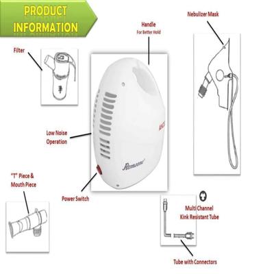 Romsons Angel Nebulizer Compressor System (GS 9023) 1's - Nebulizers / Vaporizer