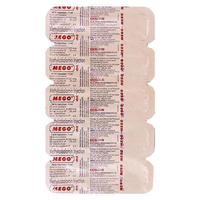 Mego Injection 1ml - Nootropics And Neurotrophics