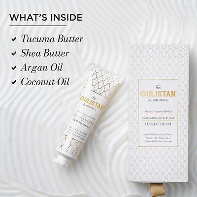 Kimirica Gulistan Hand Cream with Tucuma & Shea Butter, Quick Absorbing & Non-Greasy 30ml - Lotions & Creams