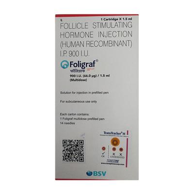 FOLIGRAF 900iu Prefilled Pen 1's - Hormonal Therapy-Oth