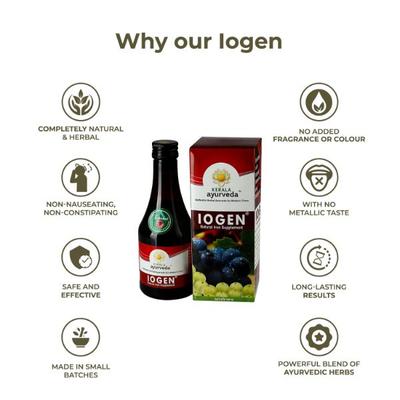 Kerala Ayurveda Iogen Syrup 200 ml - Speciality Medicines