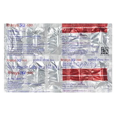 ITRASYS CF 100 Capsule 10's - Fungal Infections-Anf