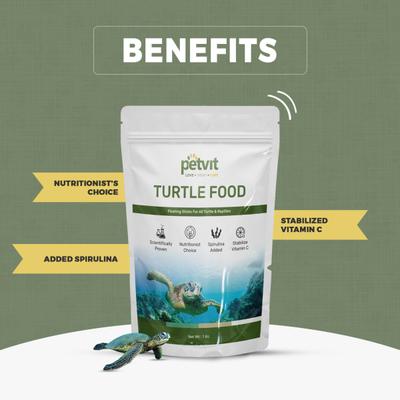 Petvit Turtle Food with Fish Meal 1000 gm - Petfood