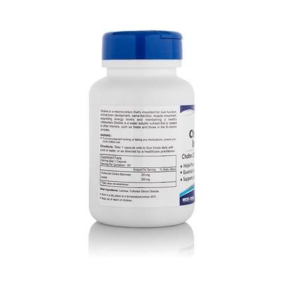 HealthVit Choline & Inositol Capsules 60's - General Health