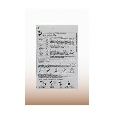 &Me Women's Daily Protein & Wellness Shake Powder - Choco Almond (Pack of 9 x 16.5 gm) - Health Products