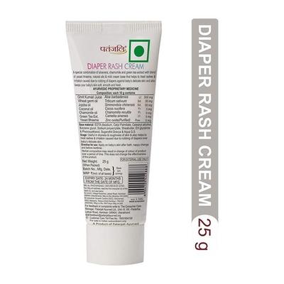 Patanjali Shishu Care Diaper Rash Cream 25 gm - Rash Creams
