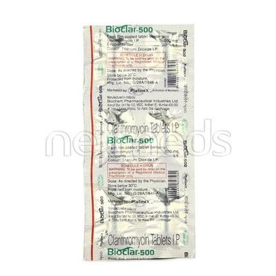 Bioclar 500mg Tablet 6'S - Bacterial Infections-Mac