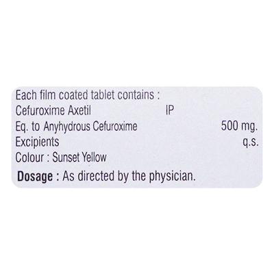 FURO 500 Tablet 6's - Bacterial Infections-Cep